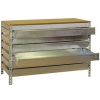 Banco de Trabajo Bt5 Box6 1200 Galva/Madera 842x1210x760 mm