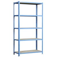 Estantería Metálica Maderclick Superplus 5/500 2000x1100x500mm