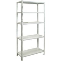 Estantería Metálica Sin Tornillos Ecoclick Mini 5/400 1800x800x400 mm