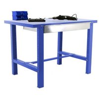 Banco de Trabajo Industrial Bt6 Locker 1200 Metálico