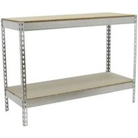 Estantería Media Carga Ecoforte Chipboard 1206-2 900 Galva/madera 900x1200x600mm