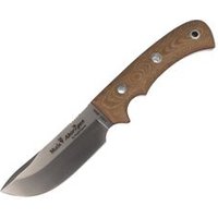 Cuchillo de Caza Muela Aborigen 12d Enterizo con Micarta Canvas Desierto
