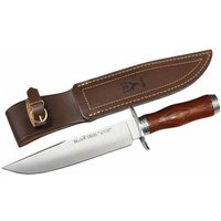 Cuchillo de Caza Muela Urial 19CO con Puño de Madera Cocobolo y Casquillo Inoxidable