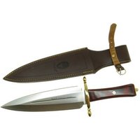 Cuchillo de Caza Muela Serreño M – Hoja de 22,5 cm, Puño de Madera Prensada