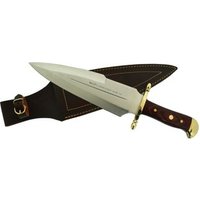 Cuchillo de caza Muela Gran Duque Duque-25m, Enterizo, Cachas de madera prensada, 700 g