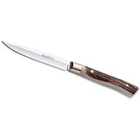 Cuchillo de caza Muela Ma Ma-10a con cachas de ciervo y alpaca, hoja 10,5 cm, 80 g