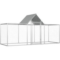 Gallinero Acero Galvanizado 3 x 1 x 1,5 m