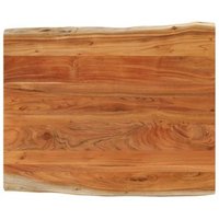 Tablero de Mesa Rectangular Acacia 90x80x2,5 cm