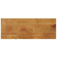 Tablero de Mesa Rectangular Madera Maciza Mango 90x40x3,8 cm – Vidaxl