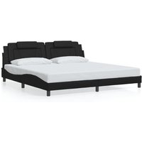 Estructura de Cama 200x200 cm Cuero Sintético Vidaxl