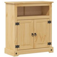 Armario de Baño Corona Madera Maciza de Pino 70x33x80 cm