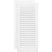 Puerta de armario de lamas 2 uds 69x29,5 cm Vidaxl
