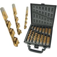 Juego de Brocas HSS 99 Piezas Titanio Brüder Mannesmann