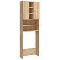 Armario de Lavadora 64x25,5x190 cm