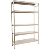 Estantería Inoxidable Simoninox 5 Estantes 2000x1660x400