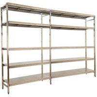 Estantería Inoxidable Simoninox 5SS 2000x2490x400