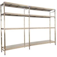 Estantería Inoxidable Simoninox 4 estantes 2000x2490x500 mm