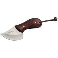 Juego de cuchillos de caza Muela Mouse-6r (5,5 cm) con mango de madera prensada + desollador + enterizo + tarjeta multiusos