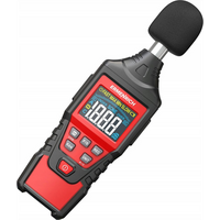 Micrófono de condensador polarizado para medición de nivel sonoro