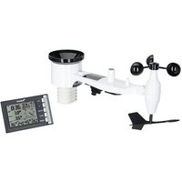 Estación Meteorológica Multifunción con Reloj, Calendario, Despertador, Termómetro, Higrómetro, Anemómetro y Pluviómetro