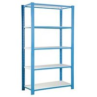 Estantería Metálica Officlick 5/400 Metal Módulo Inicial 2100x900x400 mm