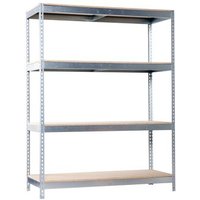 Estantería Media Carga Ecoforte 1204-4 Chipboard Galva 2000x1200x450 mm