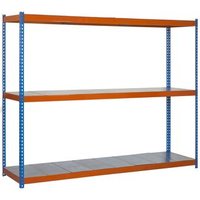 Estantería Media Carga Ecoforte 1804-3 Metal 2000x1800x450 mm