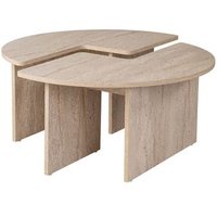 Mesa de Centro Redonda Apix Dúo 90cm