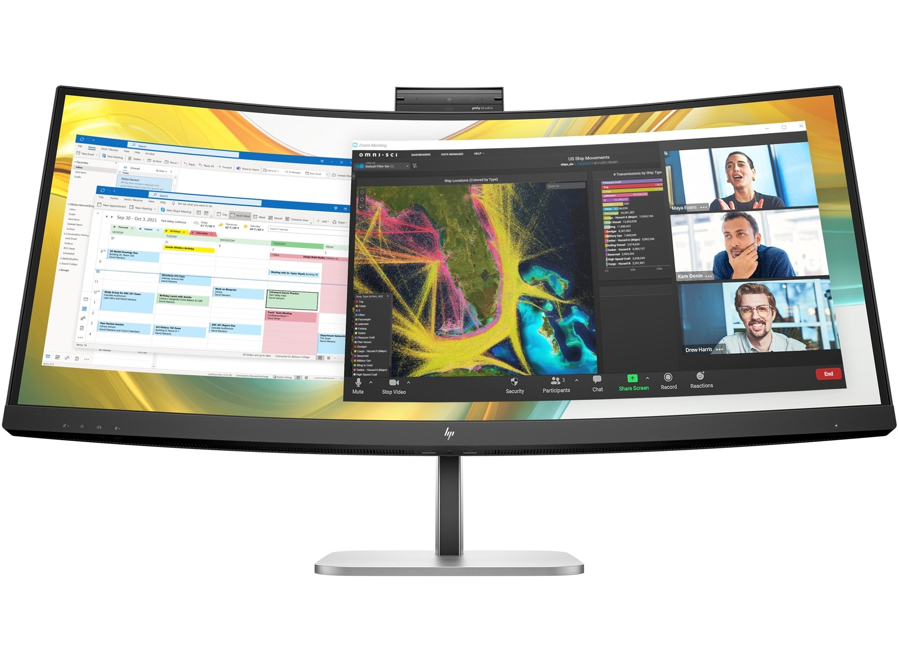 HP Pro Monitor 34" WQHD USB-C Serie 5