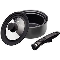 Cacerola Con Tapa Smart Kitchencraft (3 Pcs) Antiadherente