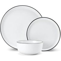Mikasa Limestone Vajilla De Porcelana 12 Piezas