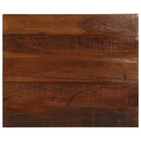 Vidaxl Tablero de Mesa Rectangular de Madera Maciza Reciclada 60x50x2,5 cm