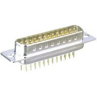 Pack de 50 conectores macho 'd' Sub. Circuito Impreso 25 contactos Electro DH 08.140/25