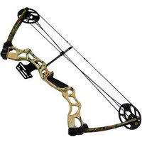 Arco de poleas compuesto Hellbow regulable 26-30" / 50-70 libras, para diestros, visor de 2 pines