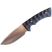 Cuchillo de Caza Muela Rhino con Funda Kydex, Hoja de Acero Sandvik 14c28n 10 cm