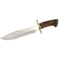Cuchillo de Caza Muela Magnum-26 con Puño de Ciervo y Defensa Inox y Latón, 710 g