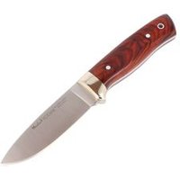 Cuchillo de Caza Kodiak 10CO de 21 cm, mango de cocobolo y virola de alpaca, con tarjeta multiusos