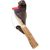 Cuchillo de Caza Muela Sabueso 11 cm con Hoja y Mango de 11 cm, Puño de Asta de Ciervo