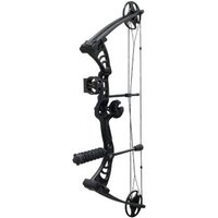 Arco Compuesto De Poleas Hellbow Aurora Regulable 30-55 lbs, Apertura 19-29, Para Diestros