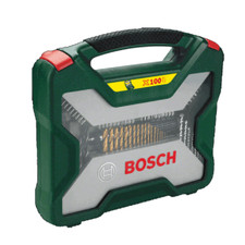 Accesorios Bosch 100 piezas Juego de brocas y destornilladores X-Line Titanium