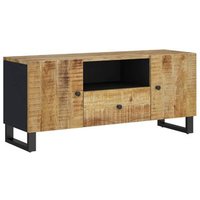 Mueble de TV Madera Mango y Contrachapada 105x33,5x46 cm Vidaxl