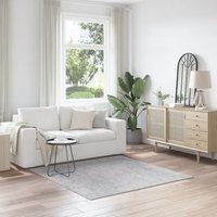 Alfombra Peluda Con Respaldo De Látex 160x160 cm V9011