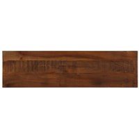 Tablero de Mesa Rectangular de Madera Maciza Reciclada 120x40x2,5 cm Vidaxl