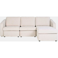 Konekt Sofá Modular 3 Plazas Con Reposapiés