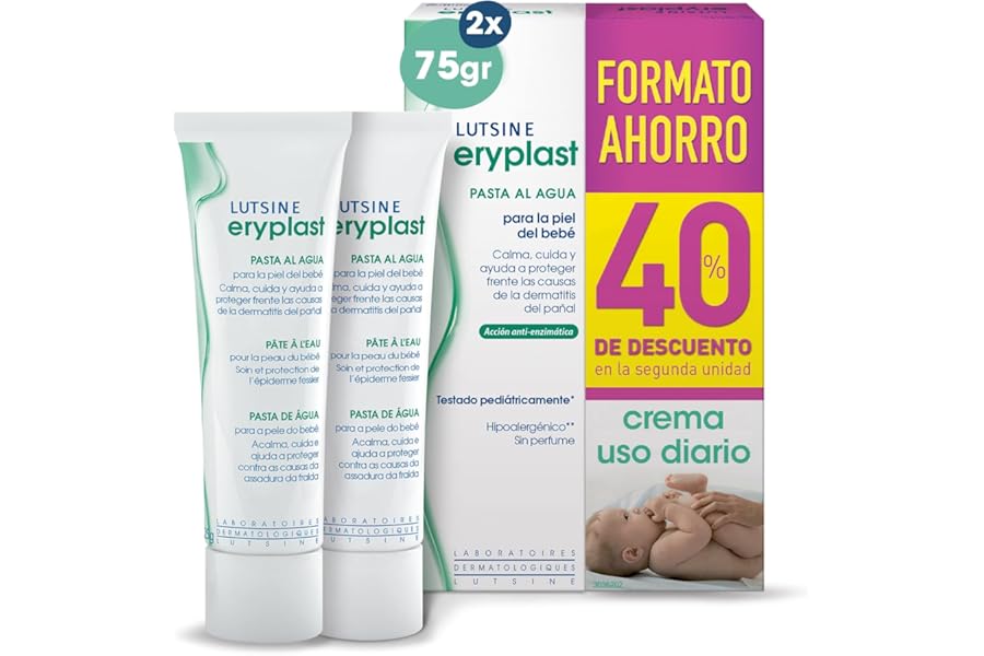 Eryplast Pasta al Agua 2x75g Pack Ahorro