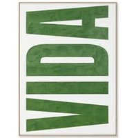 Cuadro Lienzo 103x4,5x143 cm Vida Pintado a Mano