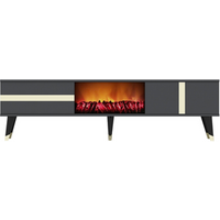 Mueble TV con Chimenea LED 150 cm Suny