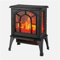 Termoventilador Cerámico Abadía 1500W Efecto Chimenea 46cm
