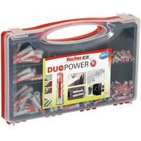 Fischer Duopower Juego de 280 Tacos de Pared