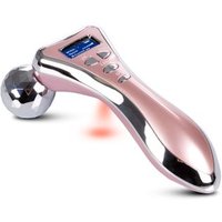 Masajeador Facial y Corporal con Vibración, Microcorrientes e Luz Infrarroja – 9,2x6,9x18 cm